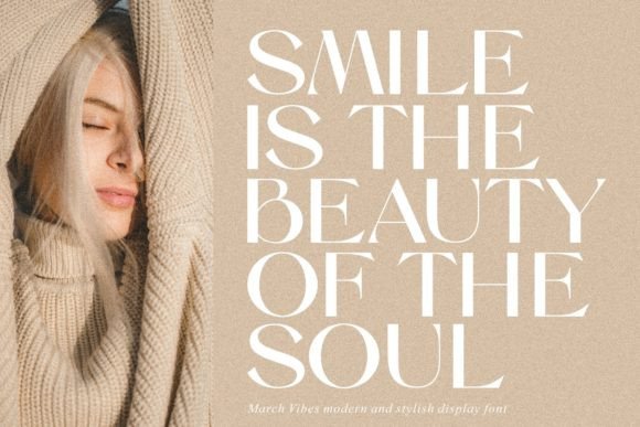 March Vibes Font PNG with transparent background - Preview 1
