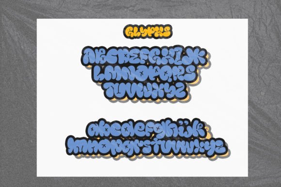 Music Vibes Font font preview - 5