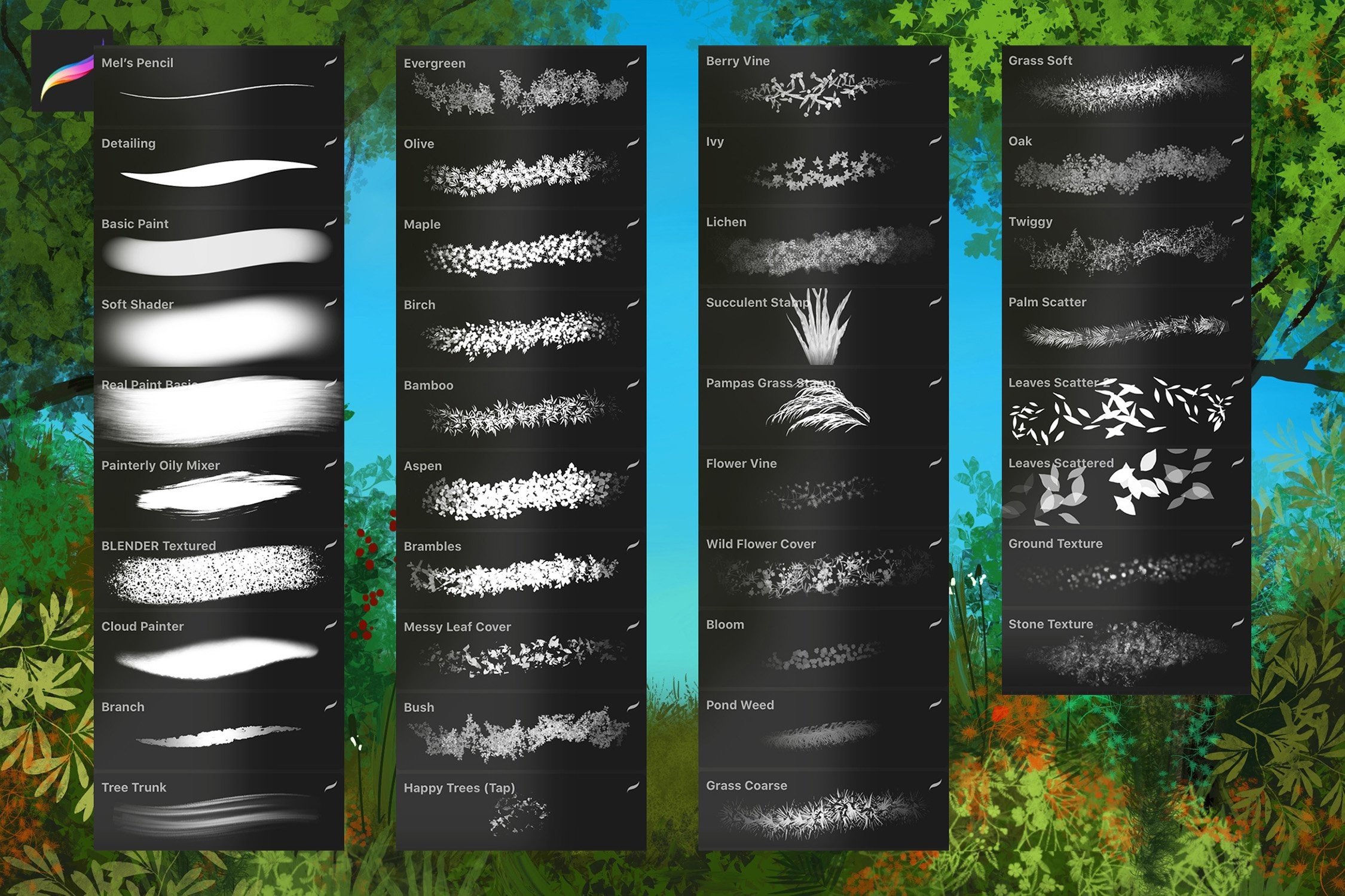 Nature Studio Brushes - photo 2