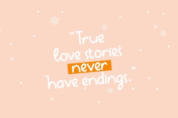 Pink Lovely Font PNG with transparent background - Preview 1