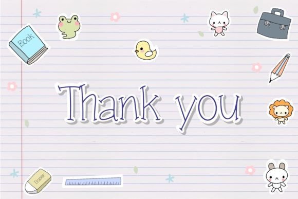 School Time Font font preview - 5