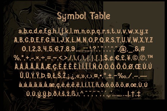 Aged Whiskey Font - Preview 1