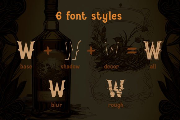 Aged Whiskey Font - Preview 2