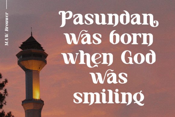 Bandung Romance Font - Preview 2