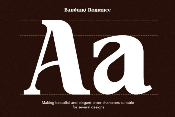 Bandung Romance Font - Preview 3