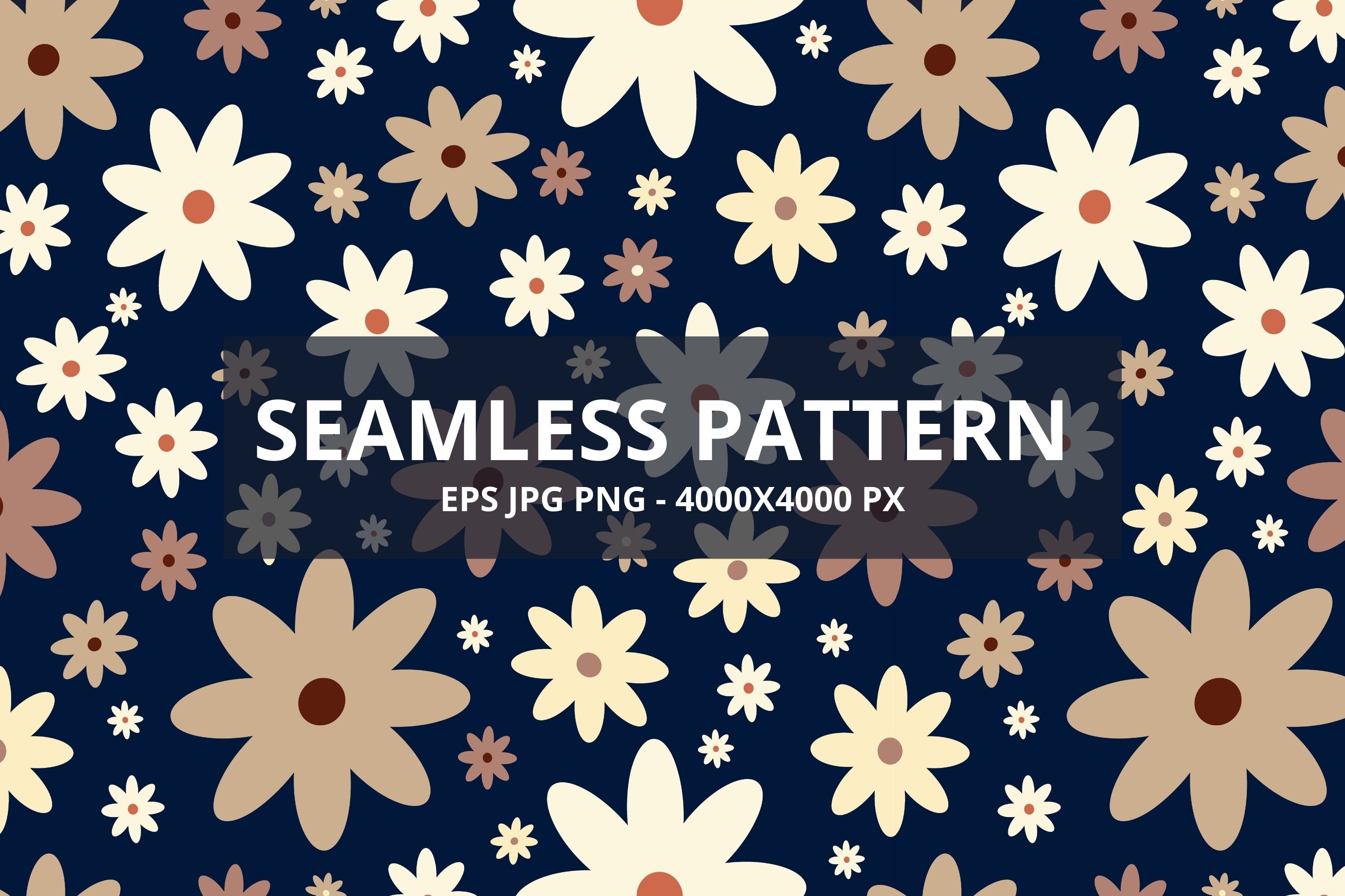 Boho Flowers Digital Paper Graphic by Art's and Patterns · Creative Fabrica