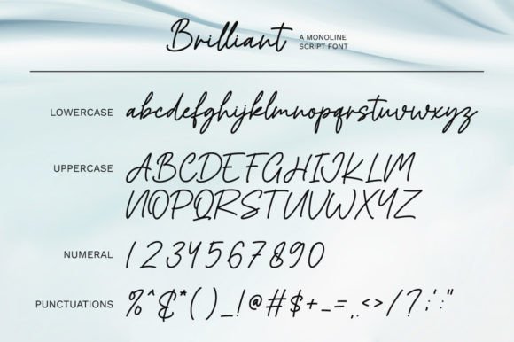 Brilliant Font - Preview 6