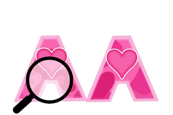 Camo Love Font - Preview 5
