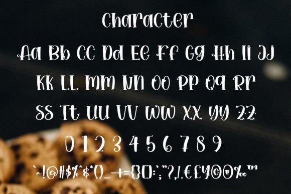 Cookies and Cream Font - Preview 1