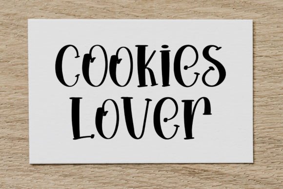 Cookies and Cream Font - Preview 2