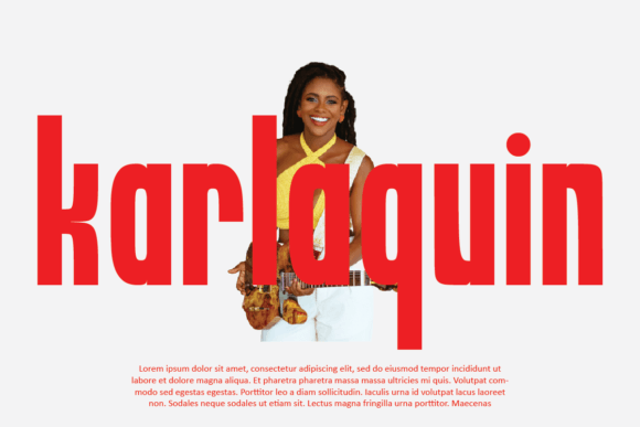 Corqen Font PNG with transparent background - Preview 5