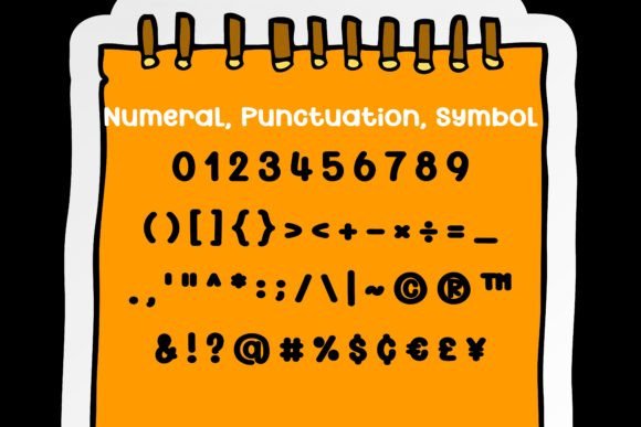 Daily Notes Font - Preview 3
