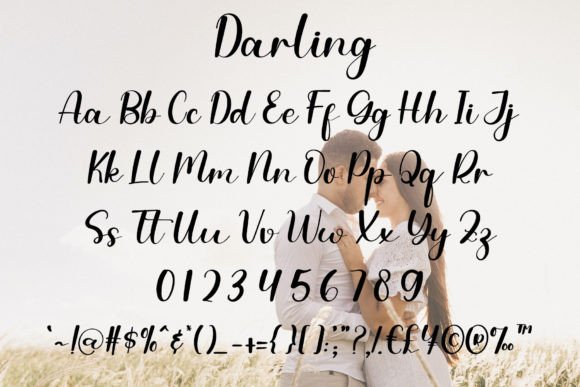 Darling Font - Preview 2