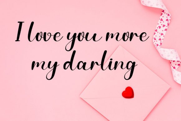 Darling Font - Preview 4