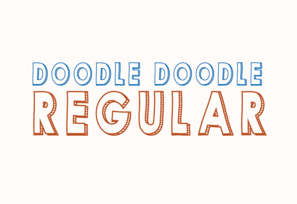 Doodle Doodle Regular Font - Preview 1