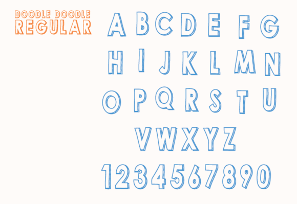 Doodle Doodle Regular Font - Preview 2