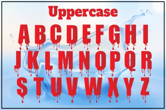 Dripping Font - Preview 1