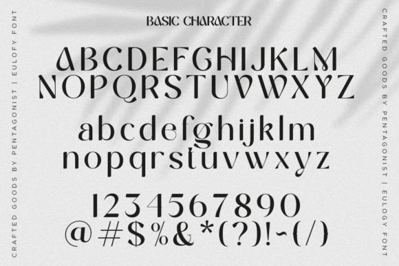 Eulogy Font - Preview 6