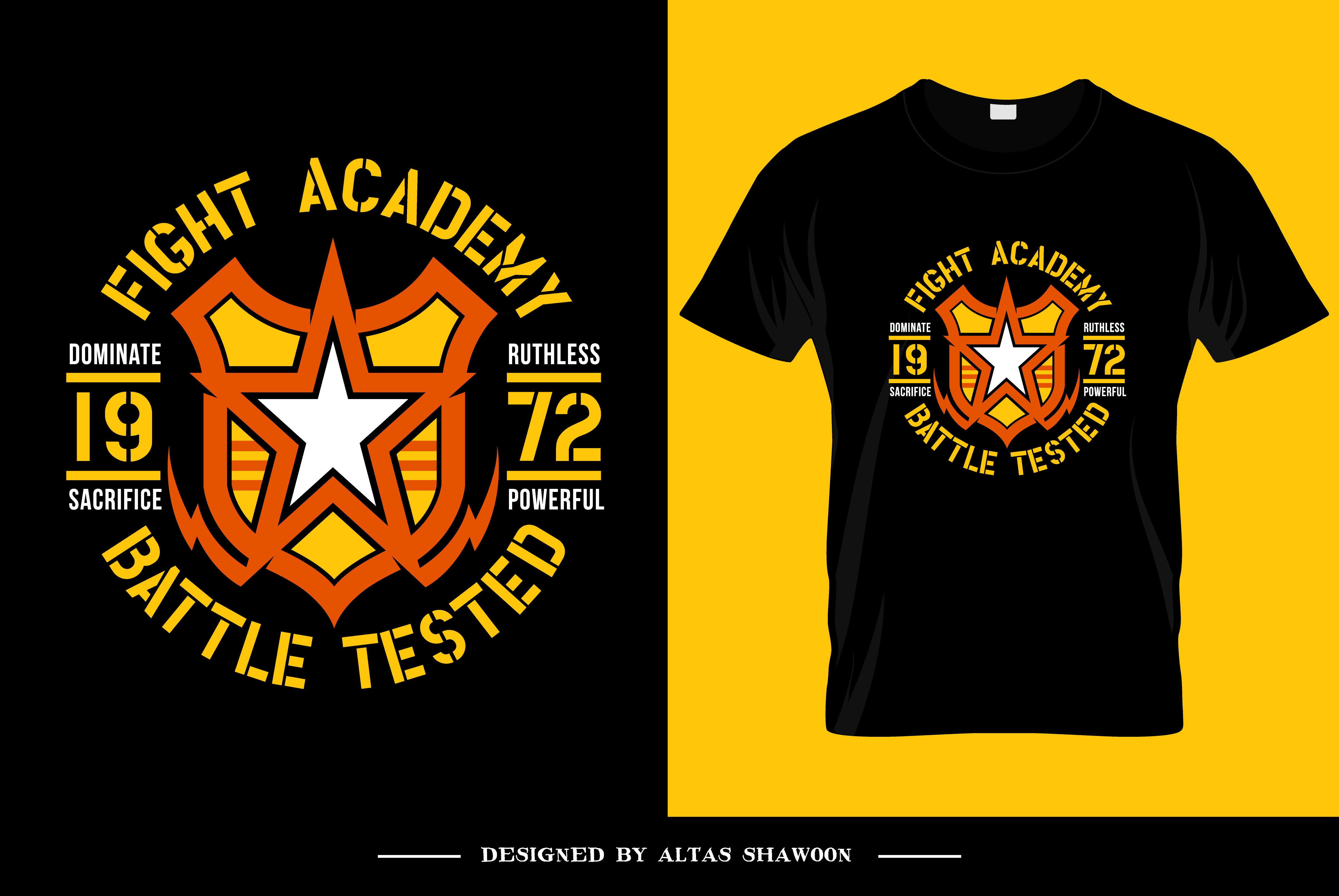 Fight Tested Fight Academy Battle Tested Graphic by creativedesigns · Creative Fabrica