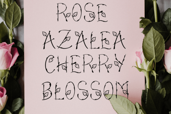 Garden Font - Preview 4