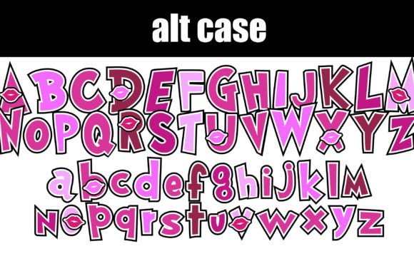 Going to Kiss Font - Preview 6