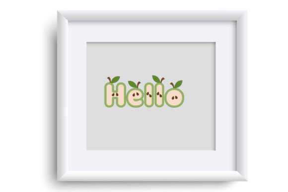 Green Apple Font - Preview 4