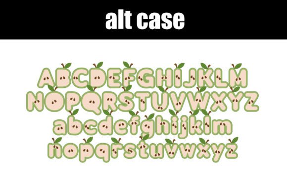 Green Apple Font - Preview 6