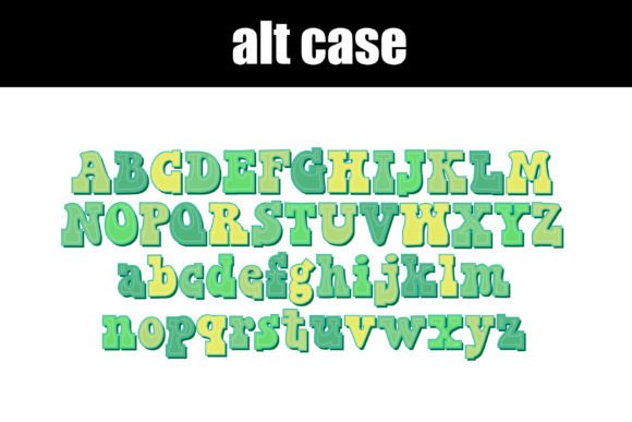 Green Groove Font - Preview 6