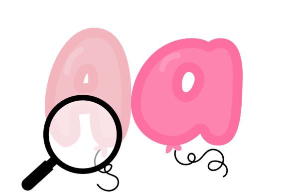 Heartthrob Helium Font PNG with transparent background - Preview 5