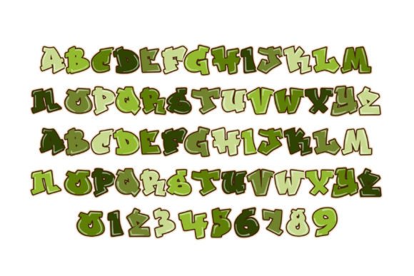 Hip Hooligan Font PNG with transparent background - Preview 1