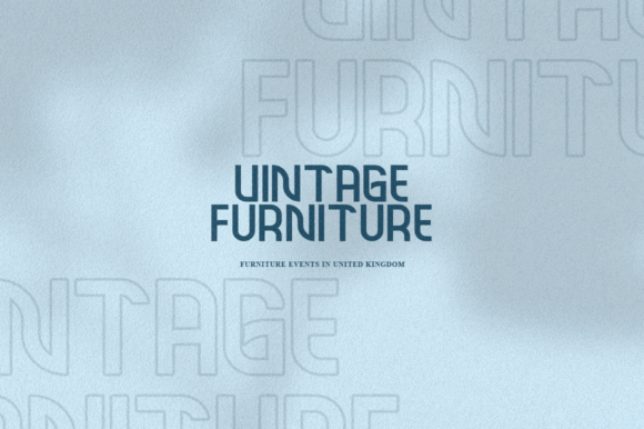 Home Furniture Font PNG with transparent background - Preview 4