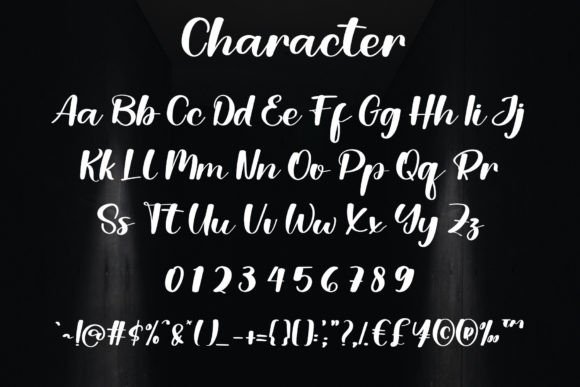 Knightly Font PNG with transparent background - Preview 2