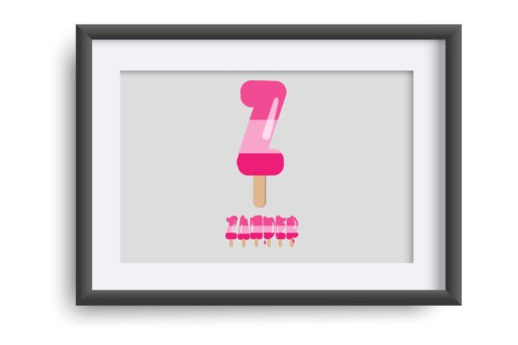 Love Pops Font PNG with transparent background - Preview 3
