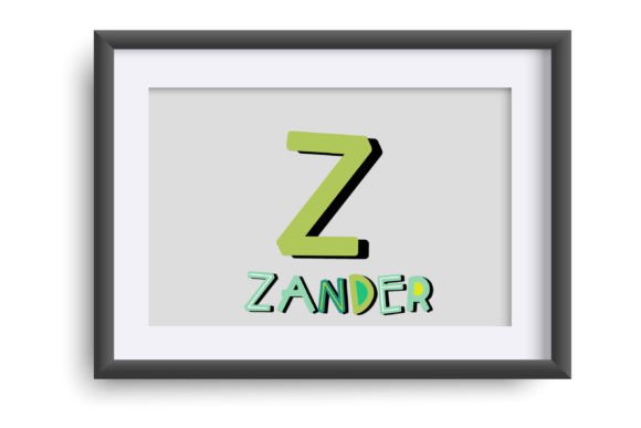 Make It Green Font PNG with transparent background - Preview 3