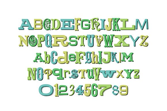 Mixy March Font PNG with transparent background - Preview 1