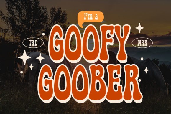Monoway Groovey Font PNG with transparent background - Preview 5