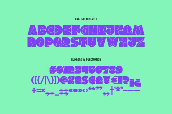 Old Fat Boy Font font preview - 4