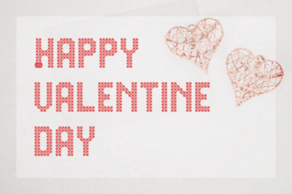 Pixel Chocolate Font PNG with transparent background - Preview 4