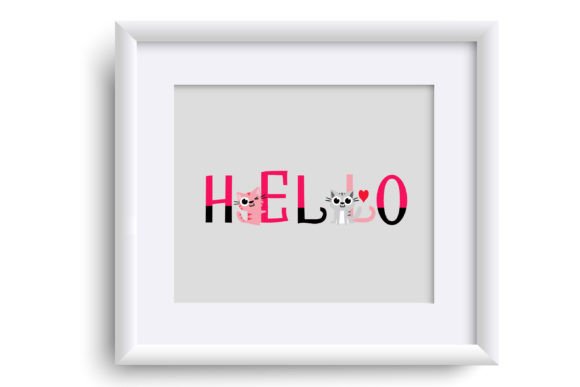 Purr-fect Love Font font preview - 4