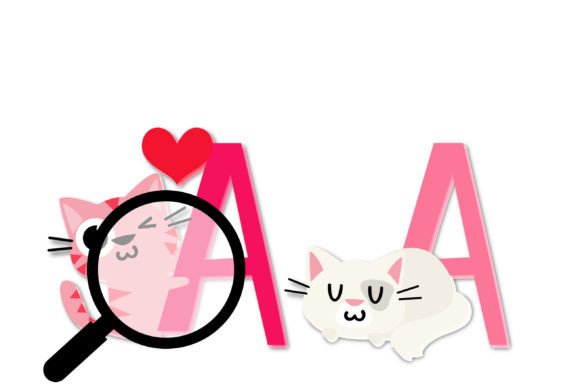 Purr-fect Love Font font preview - 5