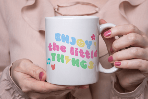 Smiley Chalk Font PNG with transparent background - Preview 4