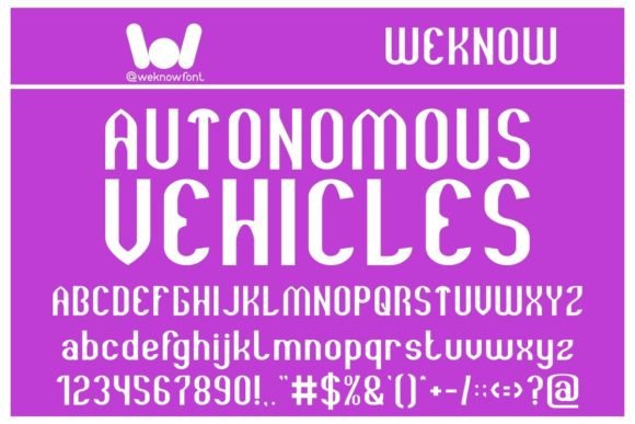Advance Technology Font - Preview 2