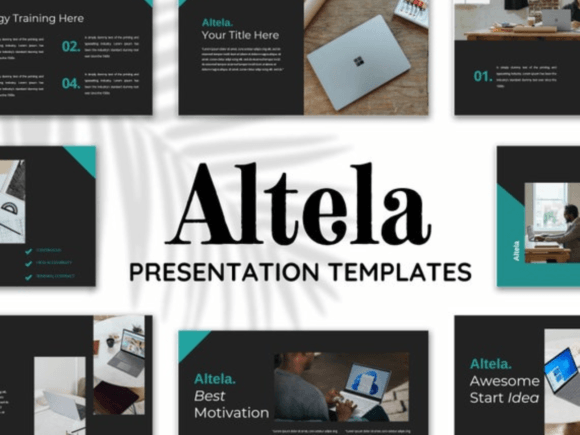 Altela Canva Presentation Template