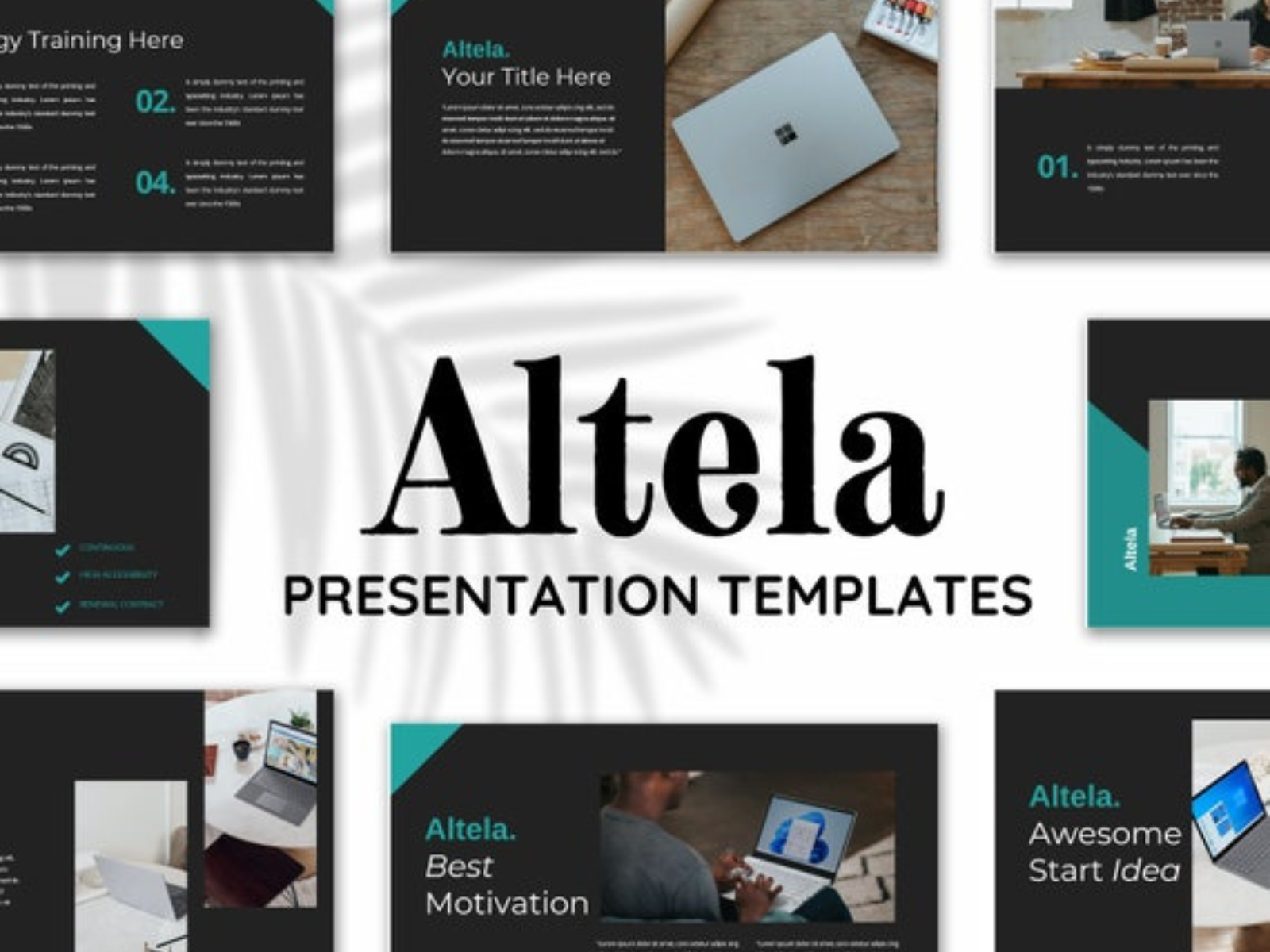 Altela Canva Presentation Template Graphic by DesignScape Arts ...