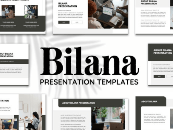 Bilana Presentation Template Graphics