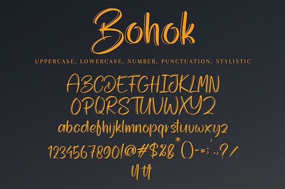 Bohok Font - Preview 5