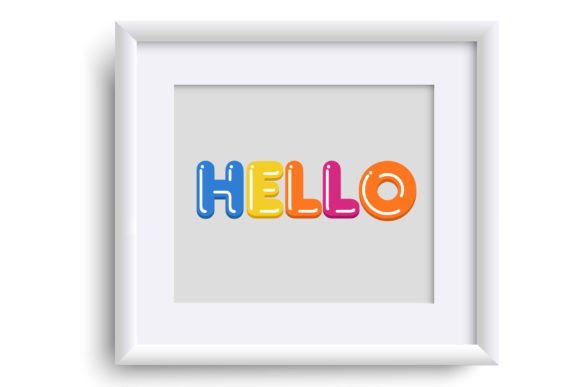 Bubbly Gumbo Font - Preview 4