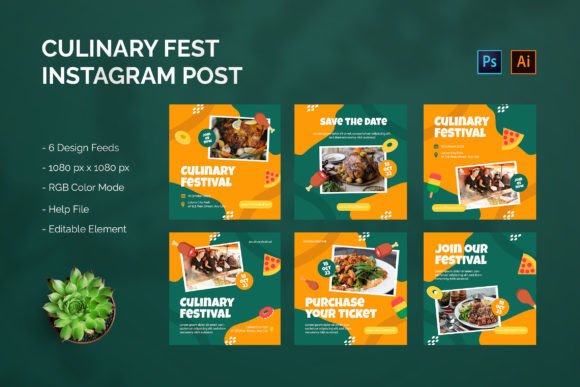 Culinary Fest - Instagram Post