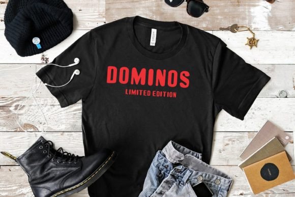 Dominos Font PNG with transparent background - Preview 1