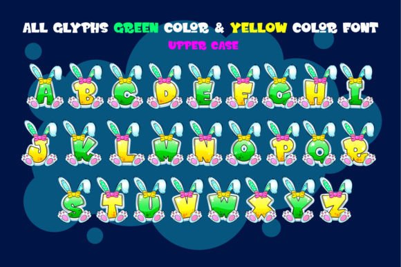 Easter Bunny Font - Preview 4